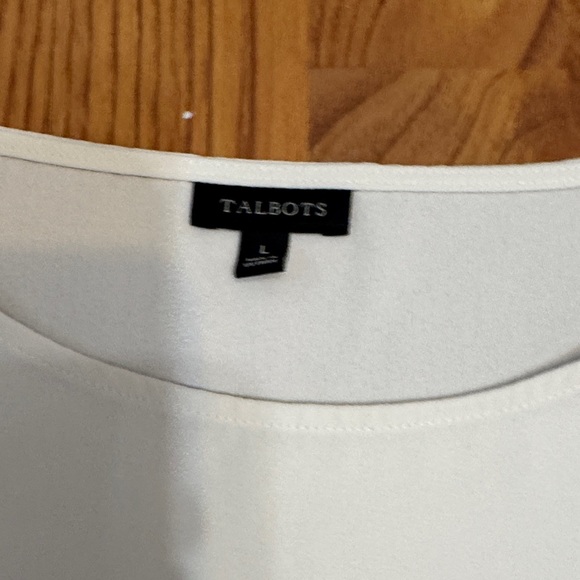 Talbots Blouse with Ruffle Sleeves - Picture 2 of 8